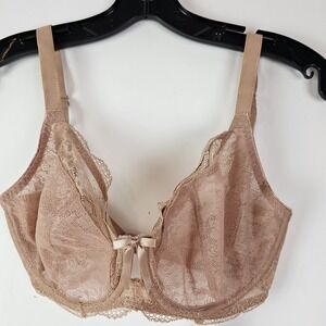 Freya Fancies Beige Nude Underwired Plunge 28I Bra AA1011CAT NWT